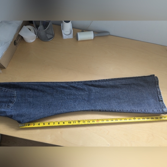 Y2K 2000' Flare Jeans Size 24 High Waist Brand New Time  Stretch Material - Picture 13 of 13